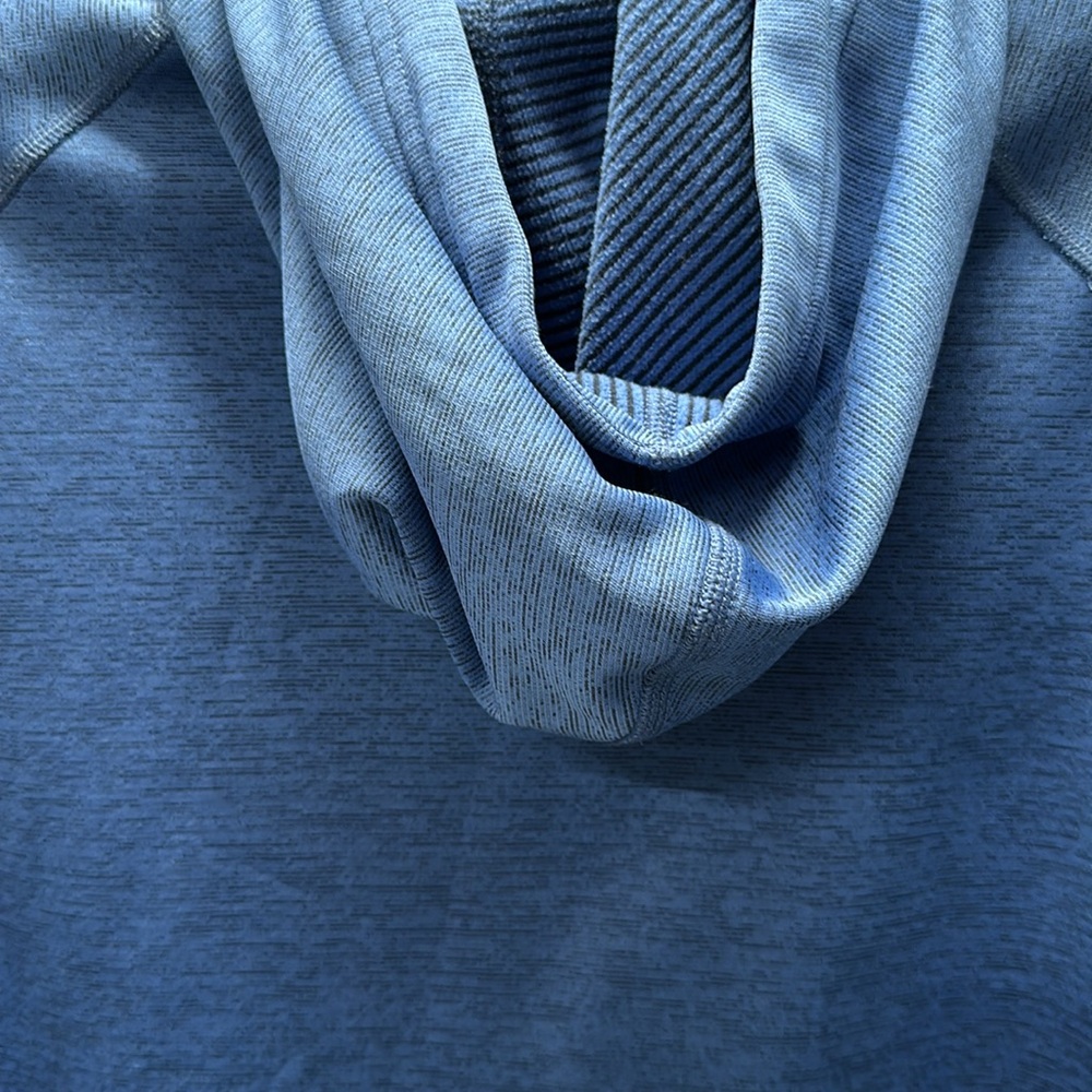 Oakley Blue Full Zip Hoodie Sweatshirt Men’s Medium - Picture 7 of 11